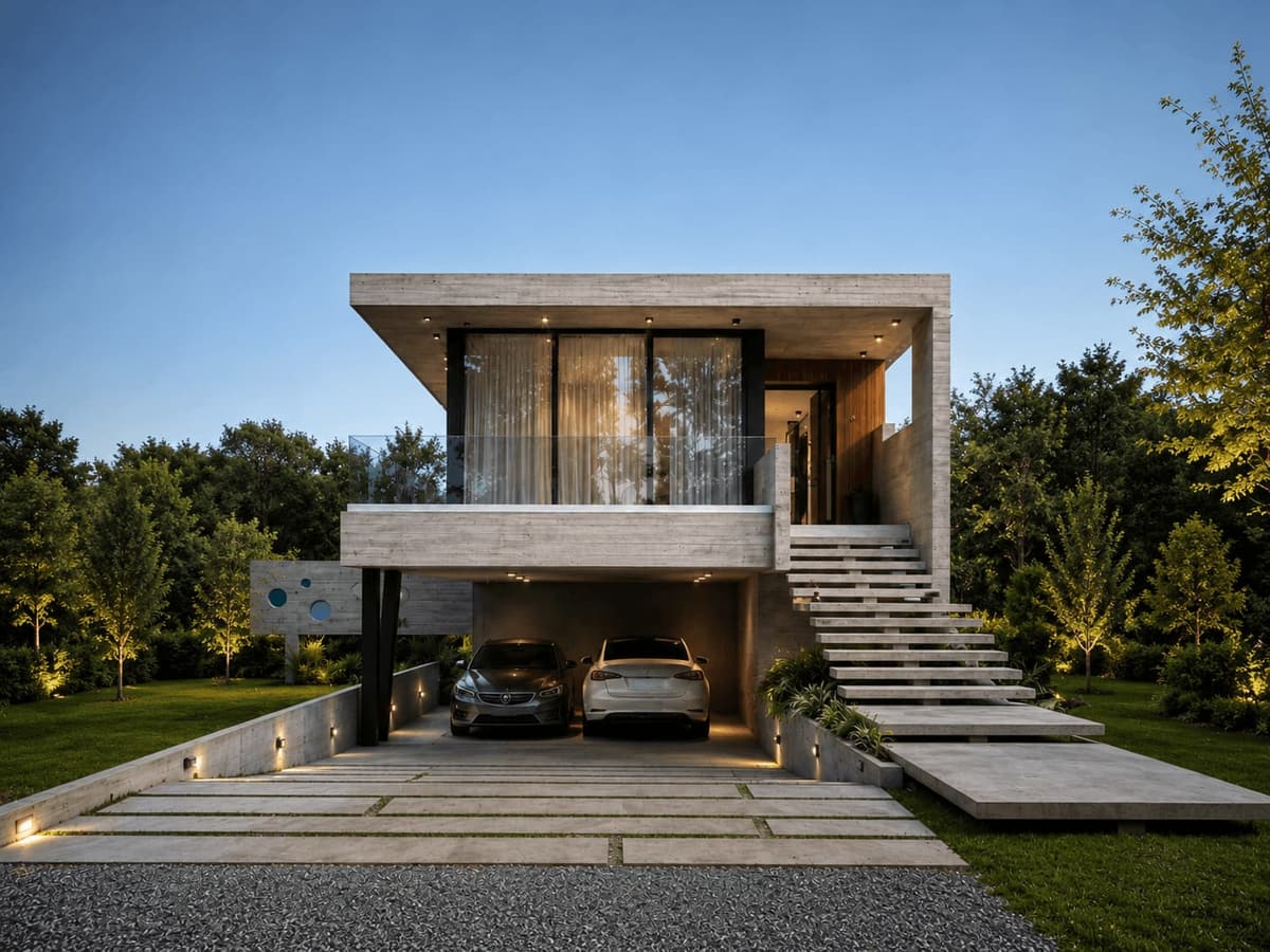 Planta y visualización del proyecto