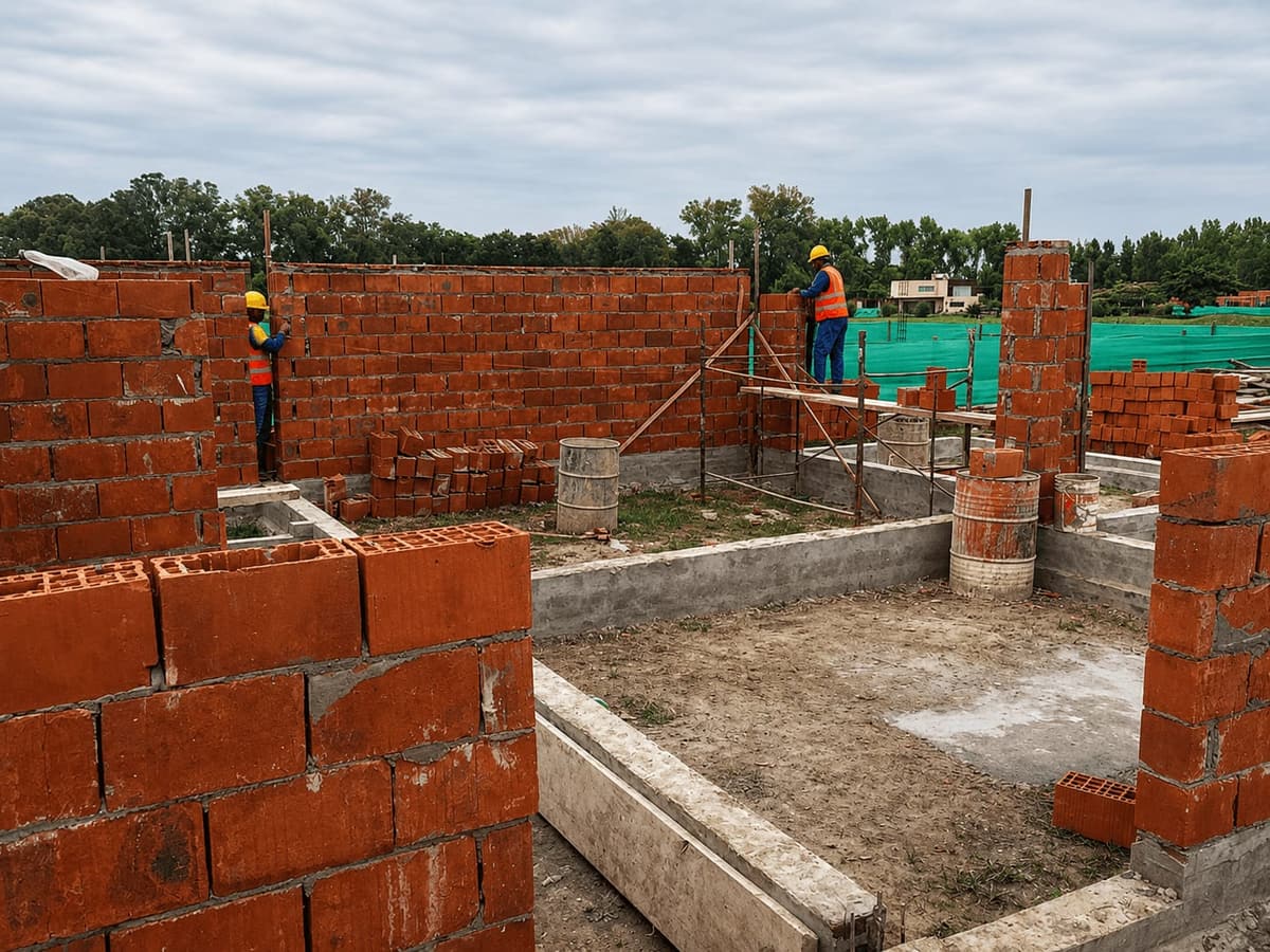 Fundaciones, plateas y estructura