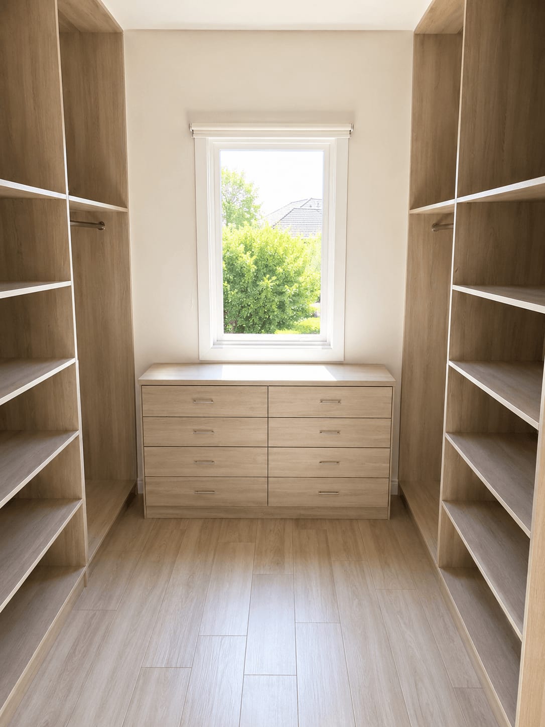 Vestidor en suite